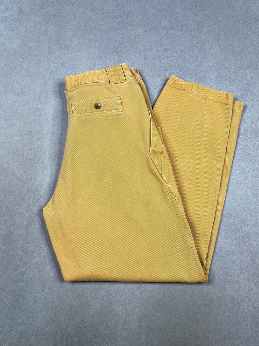 Marithe Francois Girbaud Men's Chino Pants in Mustard